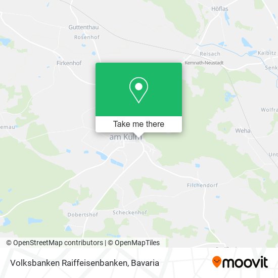 Volksbanken Raiffeisenbanken map