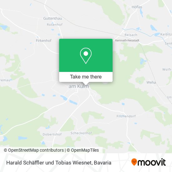 Harald Schäffler und Tobias Wiesnet map