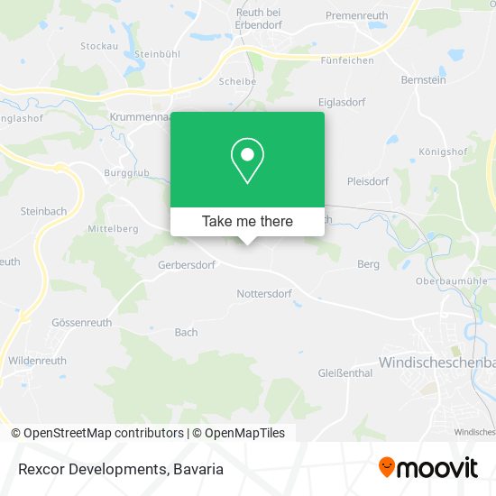 Rexcor Developments map