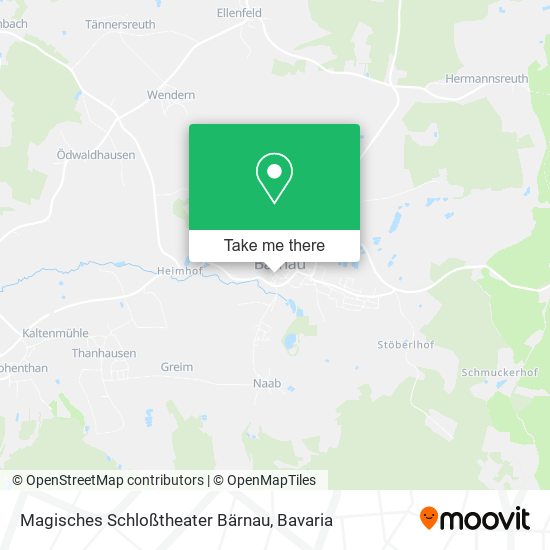 Magisches Schloßtheater Bärnau map