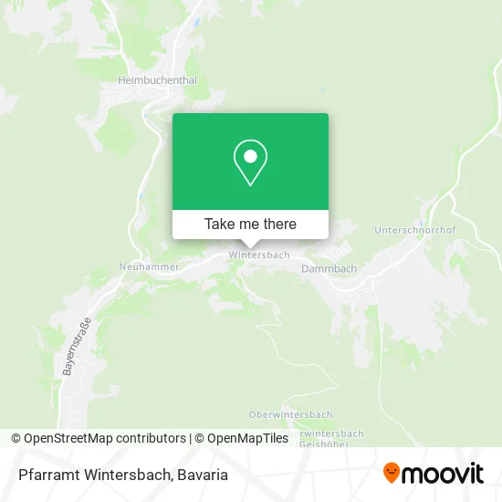 Карта Pfarramt Wintersbach
