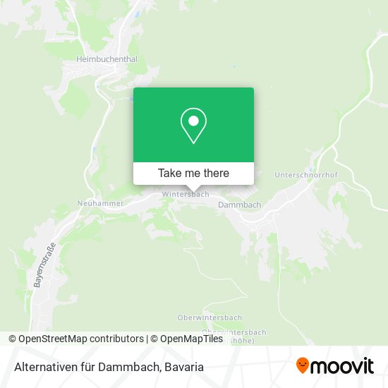 Alternativen für Dammbach map