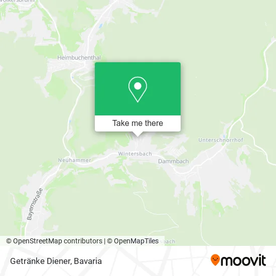 Карта Getränke Diener