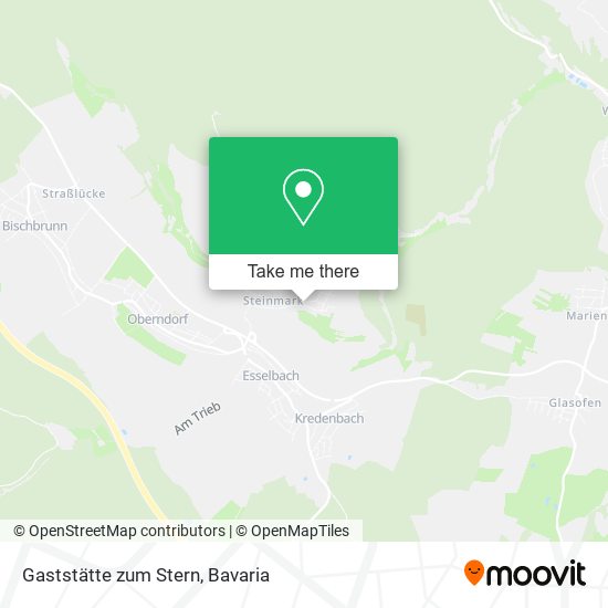 Gaststätte zum Stern map