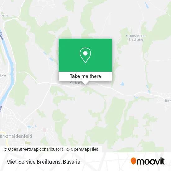 Карта Miet-Service Breiltgens