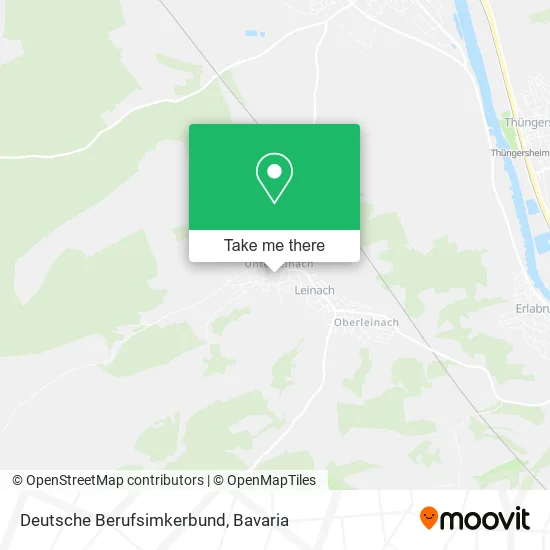 Карта Deutsche Berufsimkerbund