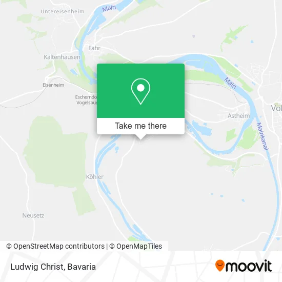Карта Ludwig Christ