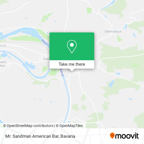 Mr. Sandman American Bar map