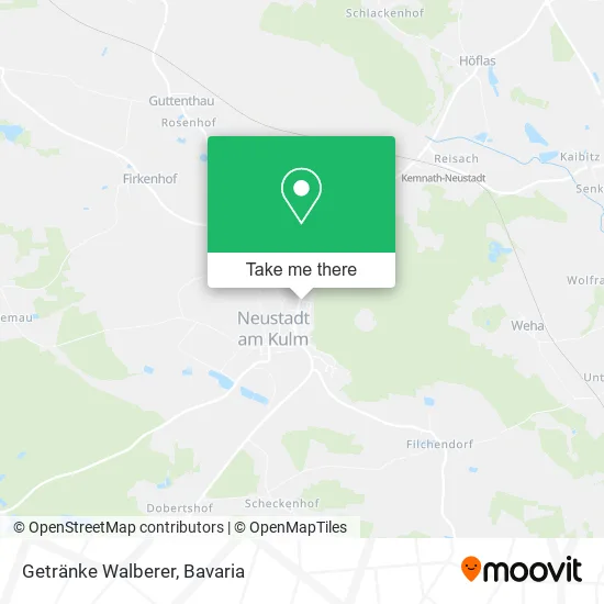 Карта Getränke Walberer