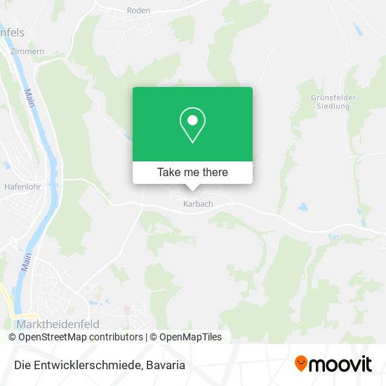 Die Entwicklerschmiede map