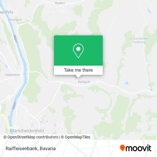 Raiffeisenbank map