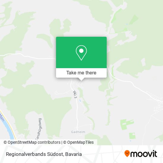 Regionalverbands Südost map