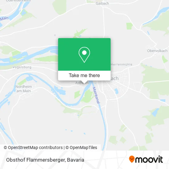 Карта Obsthof Flammersberger