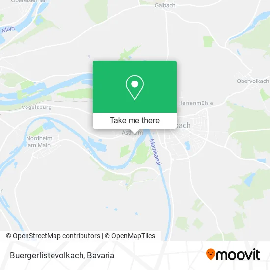 Карта Buergerlistevolkach