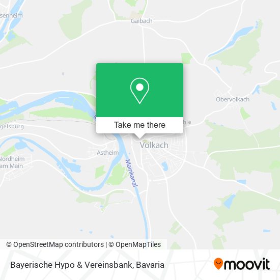 Bayerische Hypo & Vereinsbank map