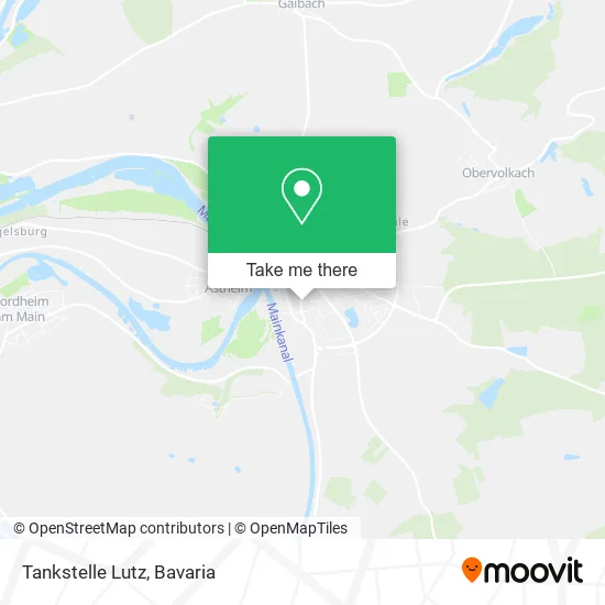 Карта Tankstelle Lutz
