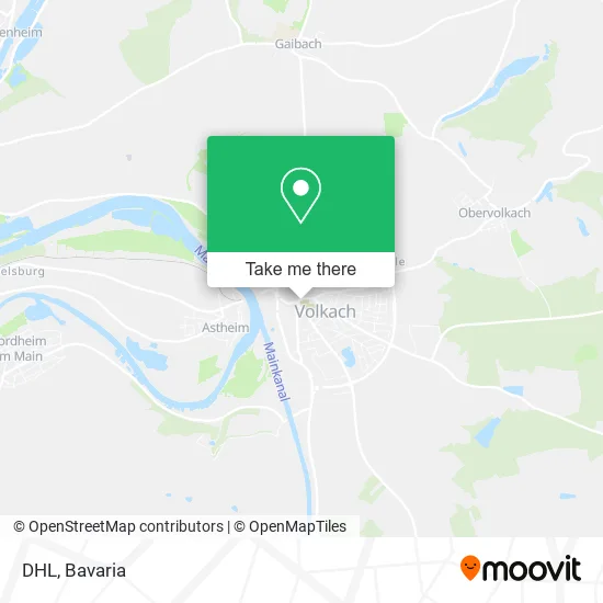 Карта DHL