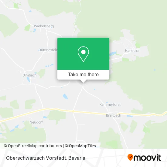 Карта Oberschwarzach Vorstadt