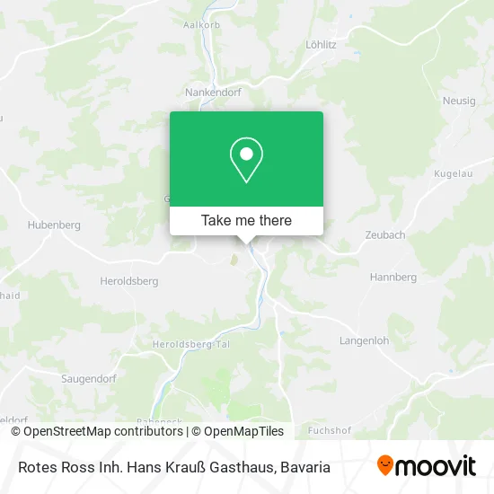 Rotes Ross Inh. Hans Krauß Gasthaus map