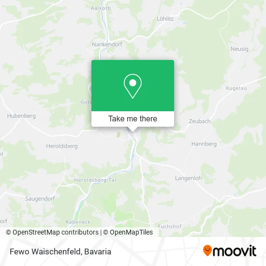 Карта Fewo Waischenfeld