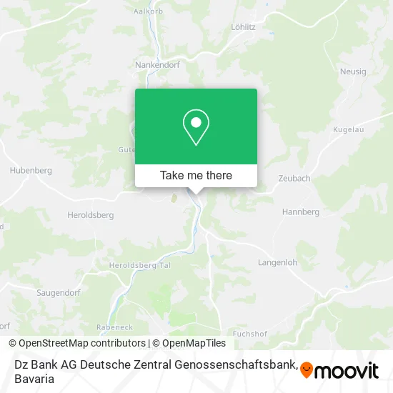 Карта Dz Bank AG Deutsche Zentral Genossenschaftsbank