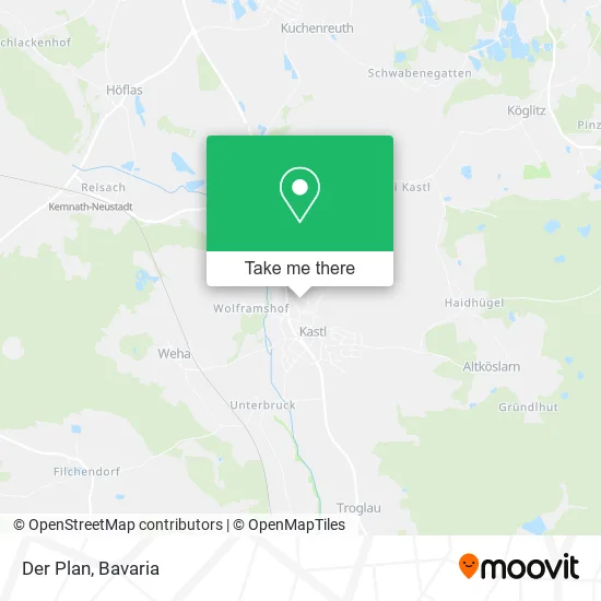 Карта Der Plan