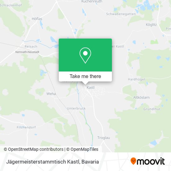 Jägermeisterstammtisch Kastl map