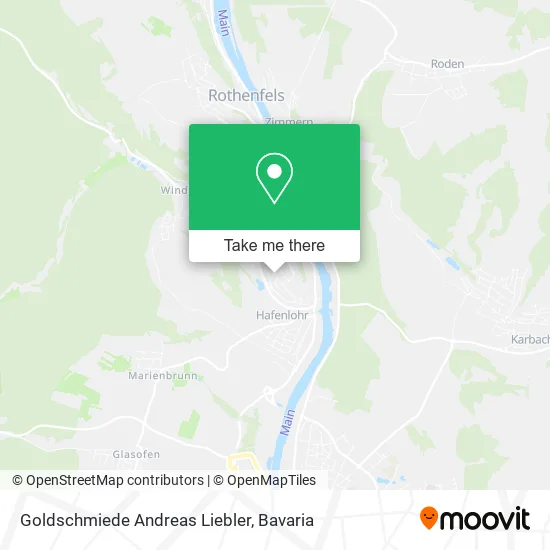 Карта Goldschmiede Andreas Liebler