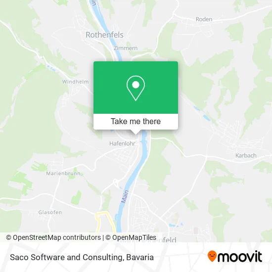Карта Saco Software and Consulting