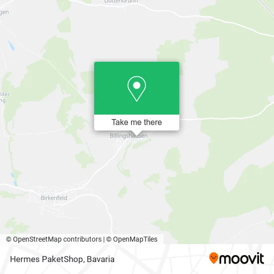 Карта Hermes PaketShop