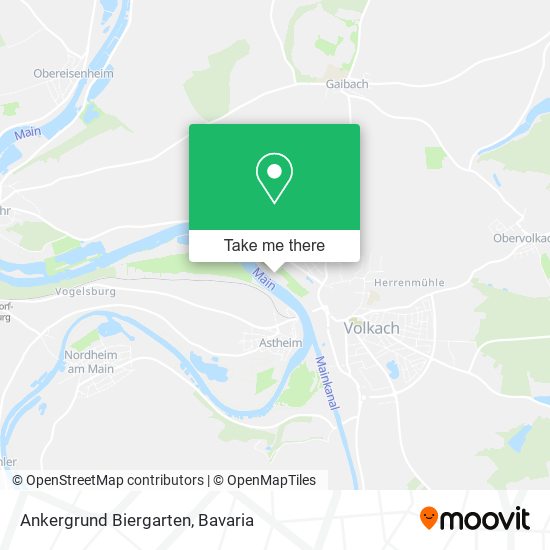 Ankergrund Biergarten map