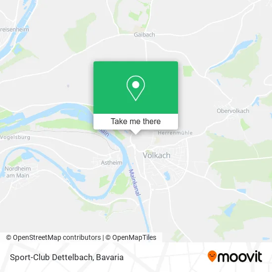 Карта Sport-Club Dettelbach