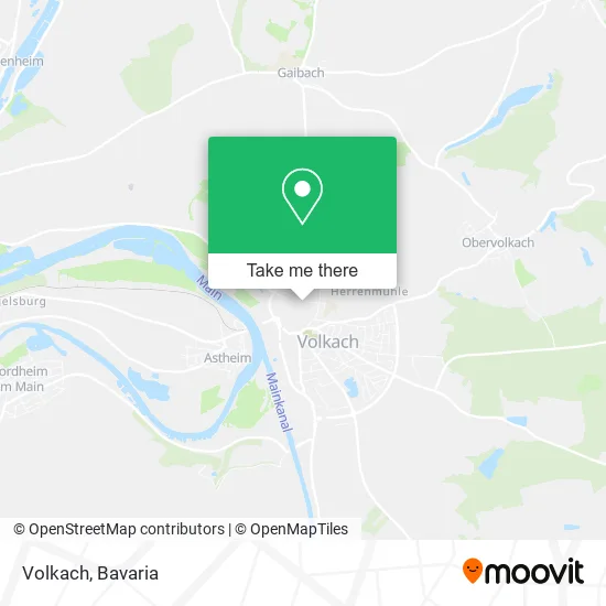 Карта Volkach