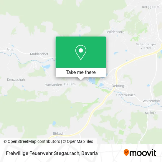Карта Freiwillige Feuerwehr Stegaurach