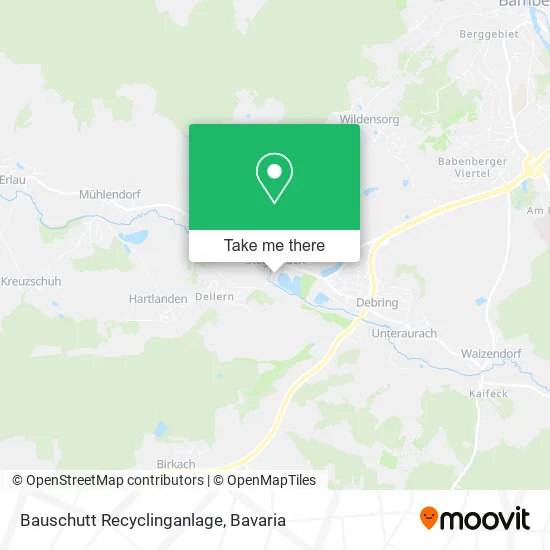 Карта Bauschutt Recyclinganlage