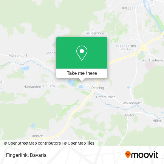 Карта Fingerlink