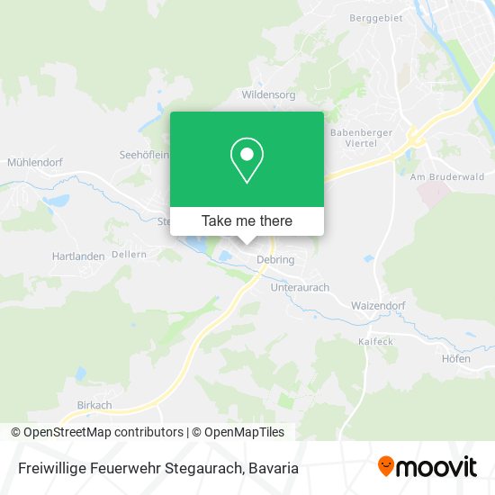 Freiwillige Feuerwehr Stegaurach map