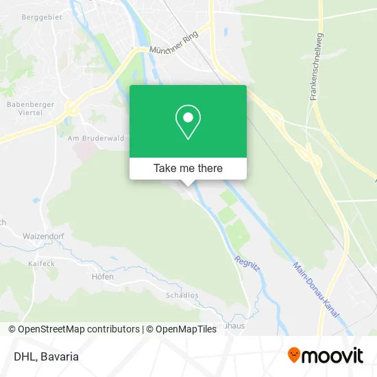 Карта DHL