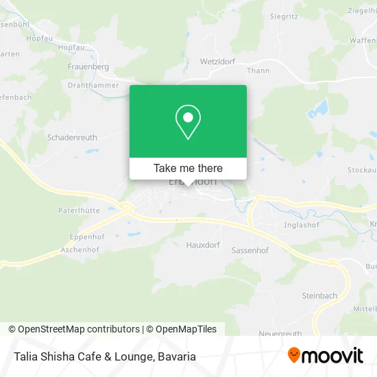 Карта Talia Shisha Cafe & Lounge