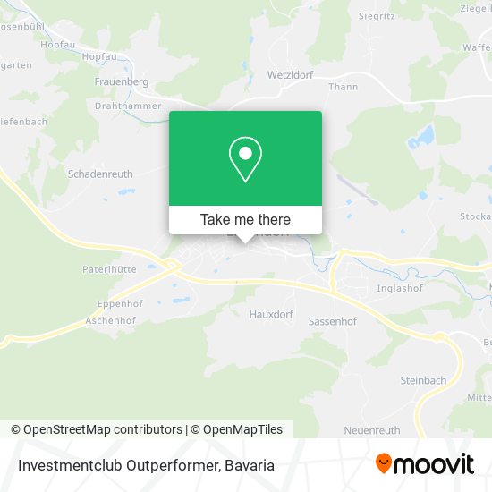 Investmentclub Outperformer map