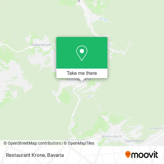 Карта Restaurant Krone