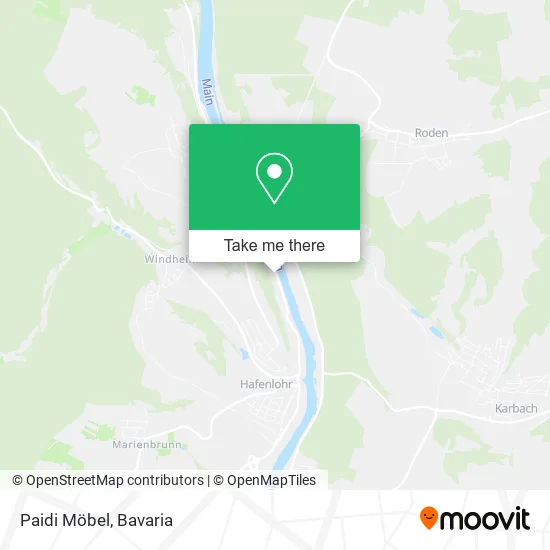 Карта Paidi Möbel