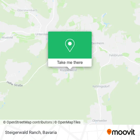 Карта Steigerwald Ranch