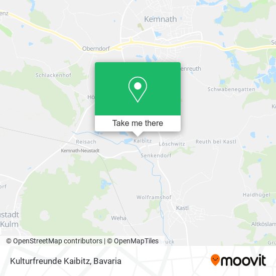 Kulturfreunde Kaibitz map