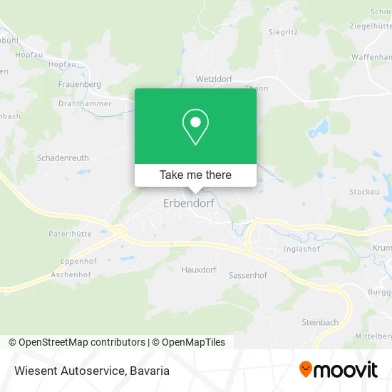 Карта Wiesent Autoservice