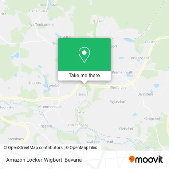 Карта Amazon Locker-Wigbert