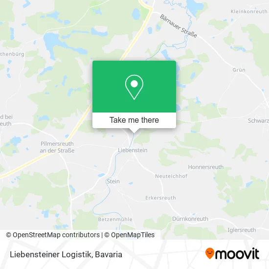 Карта Liebensteiner Logistik