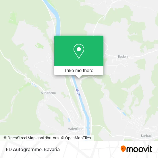 Карта ED Autogramme