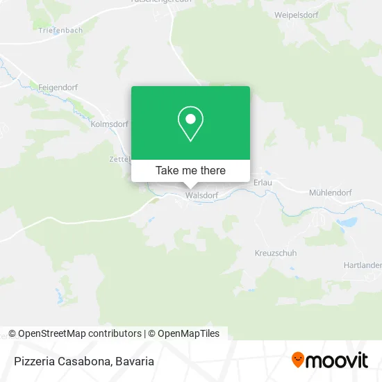 Карта Pizzeria Casabona