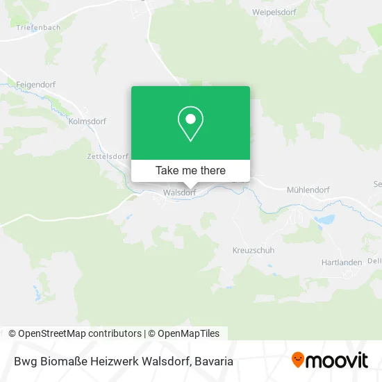 Карта Bwg Biomaße Heizwerk Walsdorf